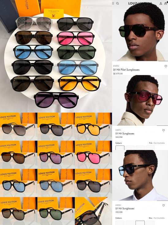 Picture of Louis Vuitton Sunglasses _SKUfw79339263fw